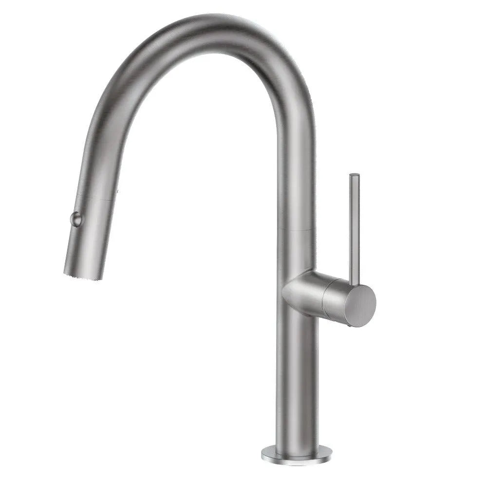 ZLINE Voltaire Kitchen Faucet in Brushed Nickel (VLT-KF-BN) main image.