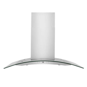 ZLINE 30 in. Convertible Vent Wall Mount Range Hood in Stainless Steel and Glass (KN4-30)