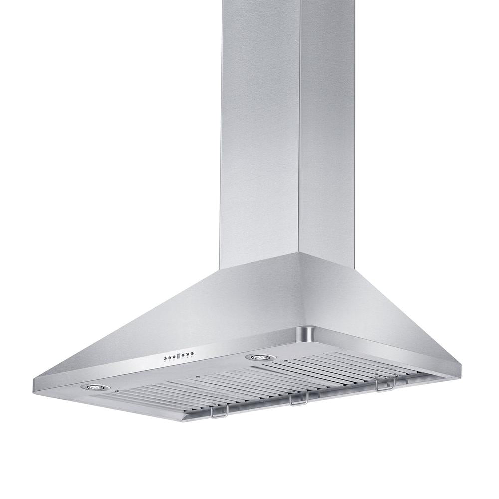 ZLINE 36 in. Convertible Vent Wall Mount Range Hood in Stainless Steel (KF1-36)