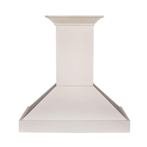 ZLINE 48 in. Ducted Wooden Wall Mount Range Hood in Cottage White (KBTT-48)