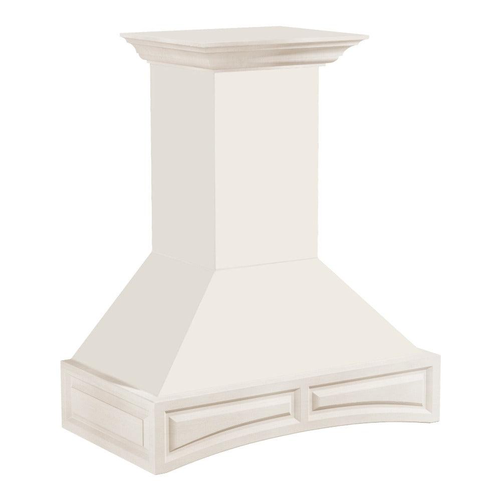 ZLINE 36 in. Ducted Wooden Wall Mount Range Hood in Cottage White (321TT-36)