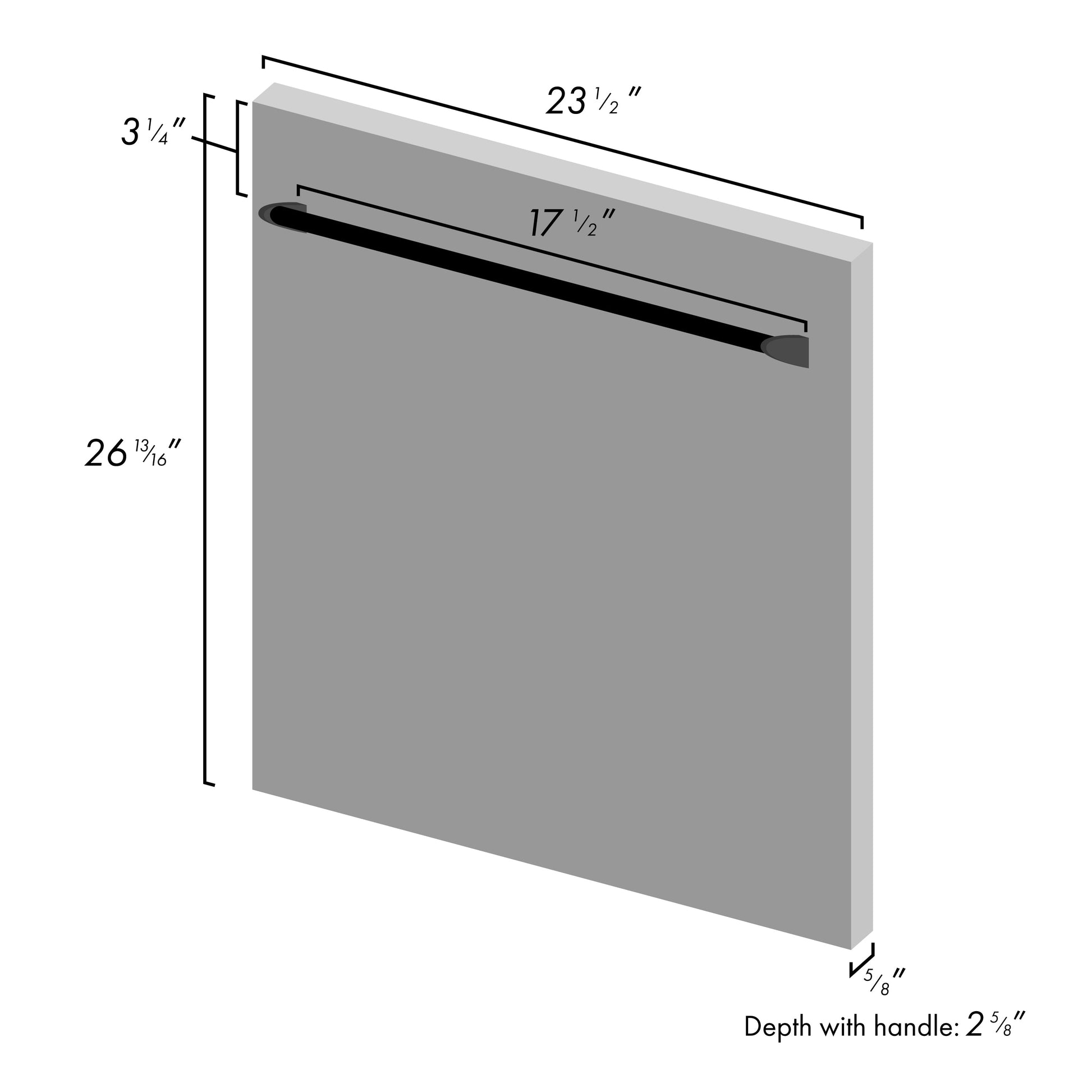 Dimensional Diagram with Measurements