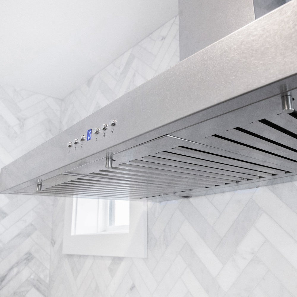 ZLINE Wall Mount Range Hood in Fingerprint Resistant Stainless Steel (8KL3S)-Range Hoods- ZLINE Kitchen and Bath