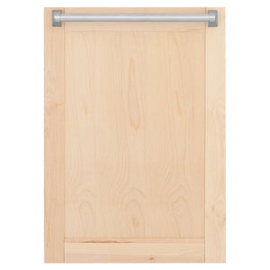 ZLINE 18 in. Tallac Series 3rd Rack Top Control Dishwasher with Unfinished Wood Panel, 51dBa (DWV-UF-18)-Dishwashers-DWV-UF-18 ZLINE Kitchen and Bath