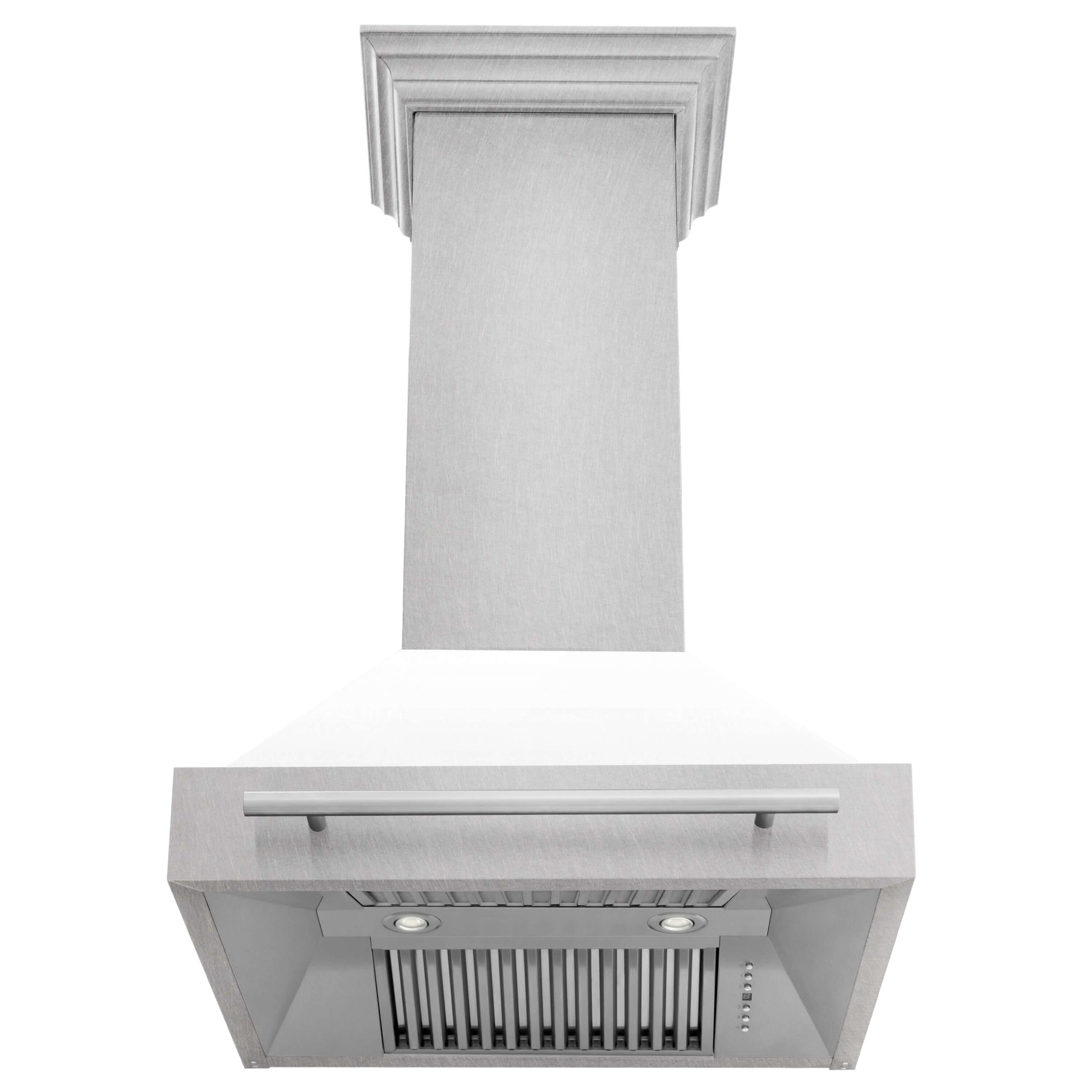 ZLINE 30 in. Fingerprint Resistant Stainless Steel Range Hood with Color Shell Options (8654SNX-30)-Range Hoods- ZLINE Kitchen and Bath