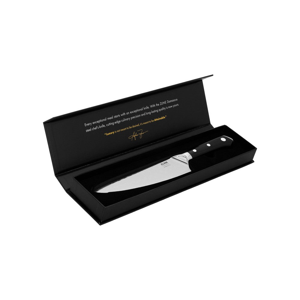 ZLINE 8 in. Professional Damascus Steel Chef’s Knife (KCKT-JD)-Knives-KCKT-JD ZLINE Kitchen and Bath