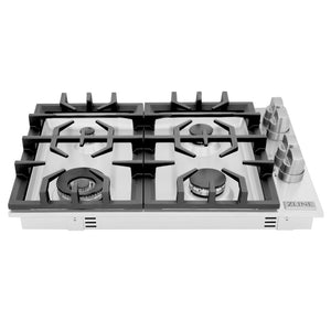ZLINE 30 in. Gas Cooktop with 4 Burners (RC30) front.