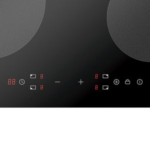 ZLINE 24 in. Induction Cooktop with 4 Burners (RCIND-24) close-up, controls.