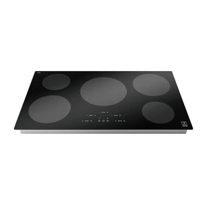 ZLINE 36 in. Induction Cooktop with 5 burners (RCIND-36) front.