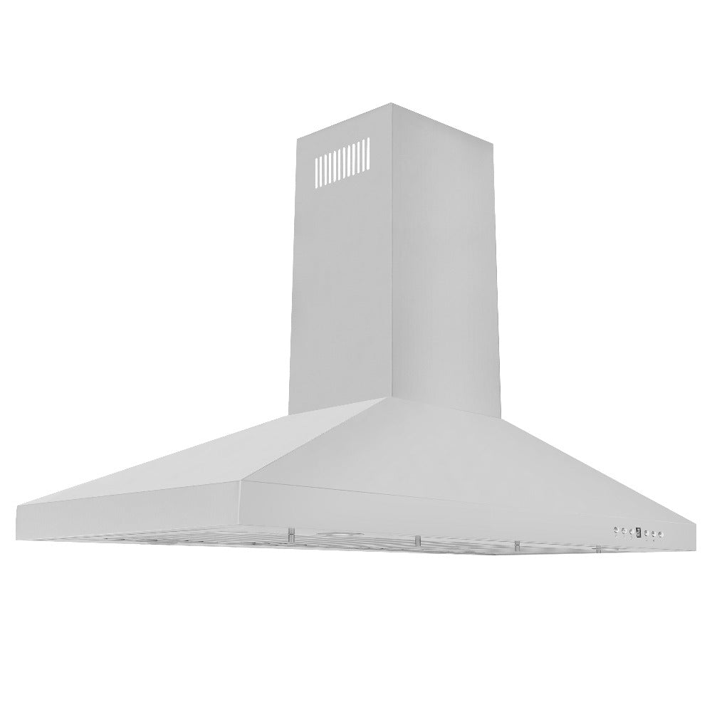 ZLINE Convertible Island Mount Range Hood in Stainless Steel (KL3i) 48 Inch