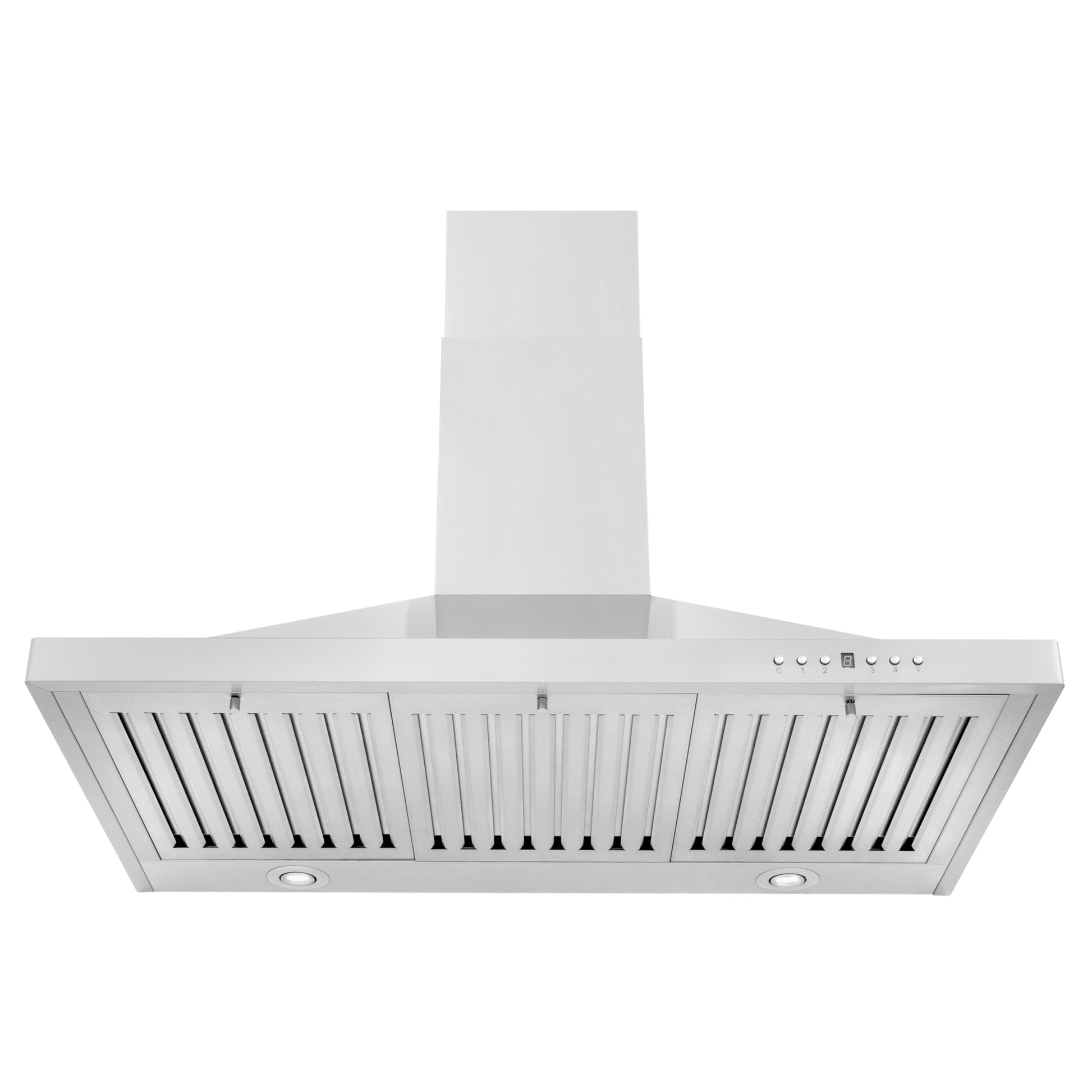 ZLINE 30 in. Convertible Vent Wall Mount Range Hood in Stainless Steel (KB-30) front, under.