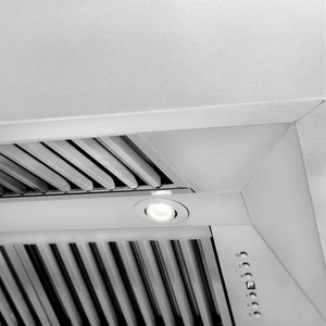 ZLINE 36 in. Kitchen Package with Satin Stainless Steel Dual Fuel Range and Convertible Vent Range Hood (2KP-RASSNRH36)