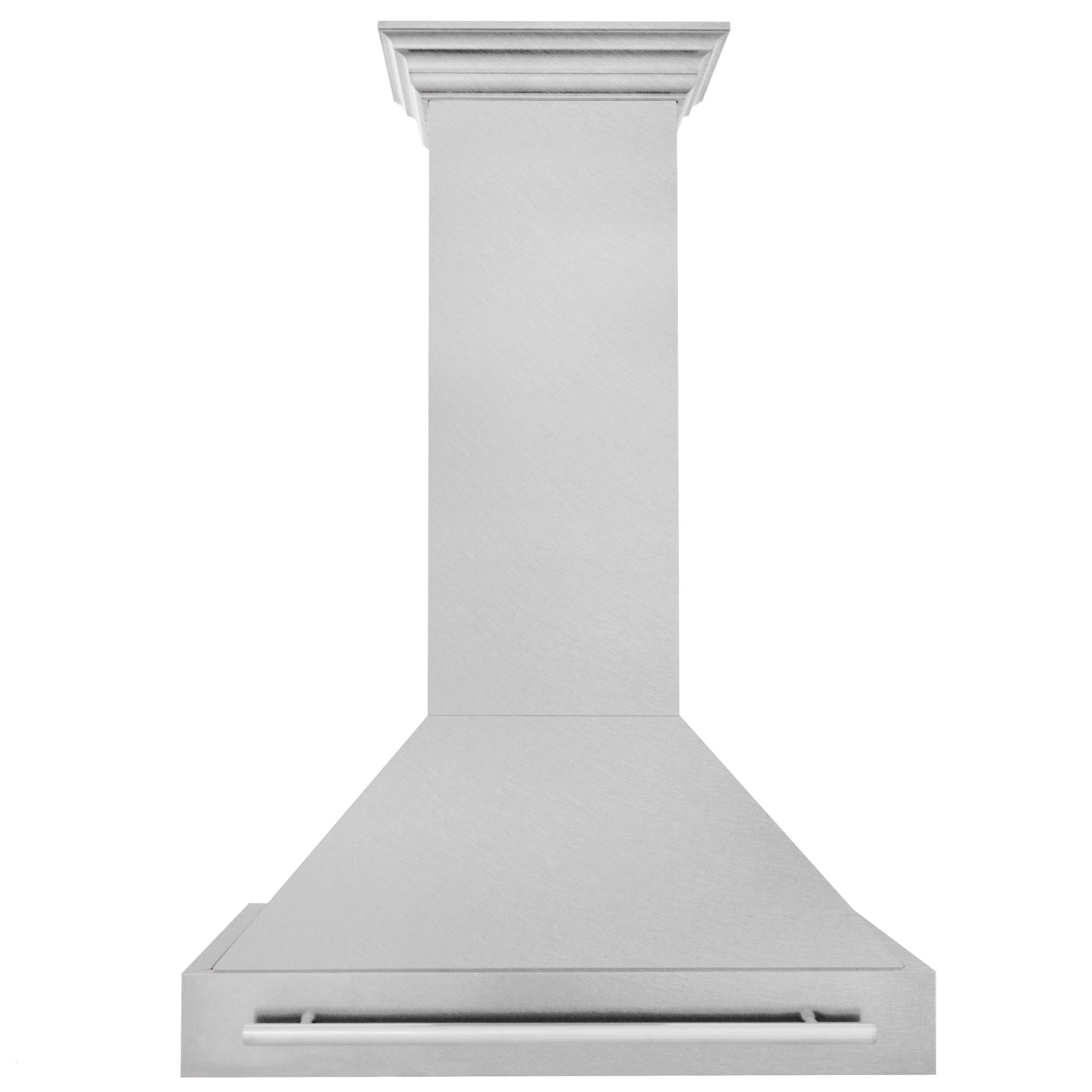 ZLINE 36 in. Fingerprint Resistant Stainless Steel Range Hood (8654SNX-36) front.