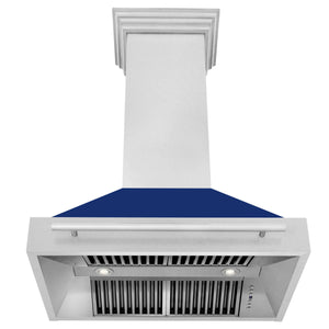 ZLINE 36 in. Fingerprint Resistant Stainless Steel Range Hood (8654SNX-36)-Range Hoods- ZLINE Kitchen and Bath