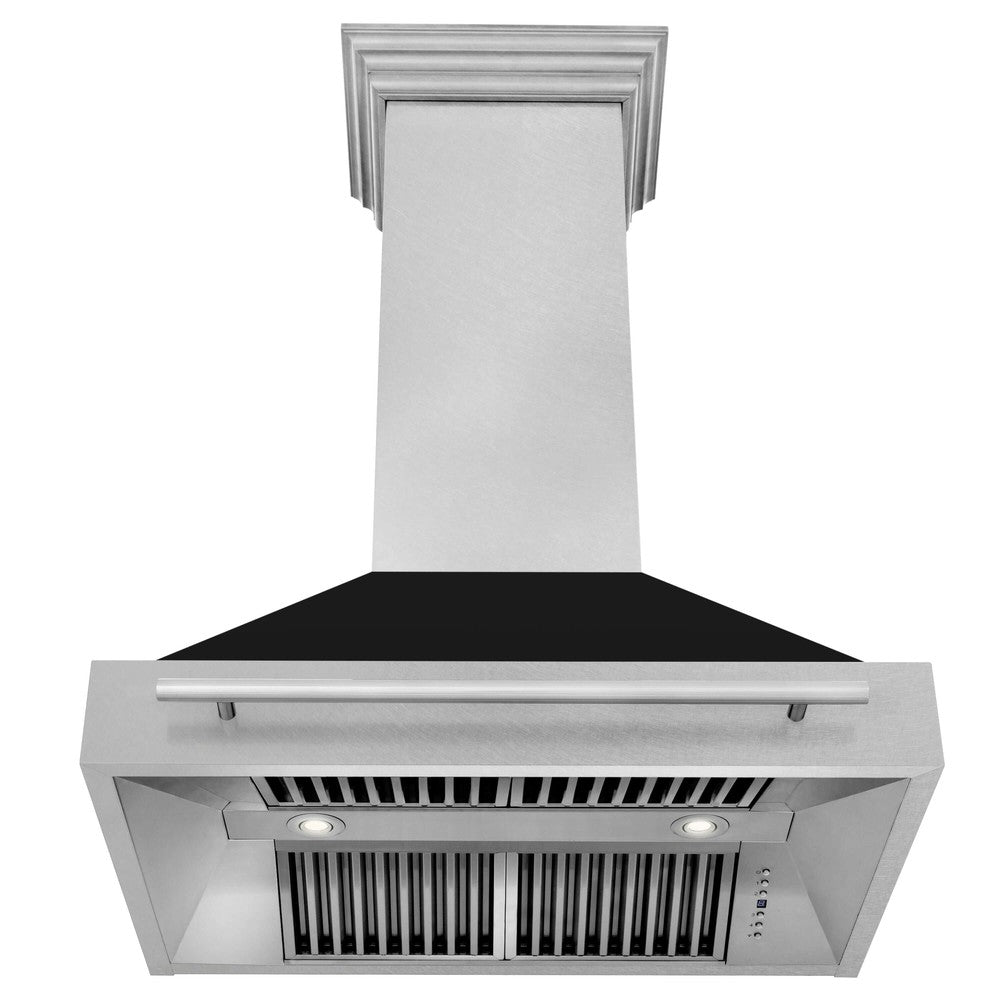 ZLINE 36 in. Fingerprint Resistant Stainless Steel Range Hood (8654SNX-36)-Range Hoods- ZLINE Kitchen and Bath