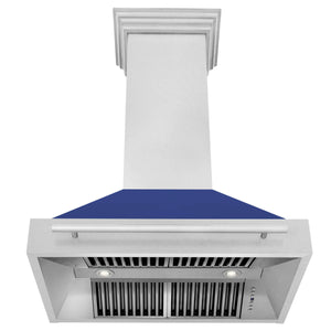 ZLINE 36 in. Fingerprint Resistant Stainless Steel Range Hood (8654SNX-36)-Range Hoods- ZLINE Kitchen and Bath