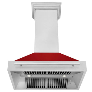 ZLINE 36 in. Fingerprint Resistant Stainless Steel Range Hood (8654SNX-36)-Range Hoods- ZLINE Kitchen and Bath