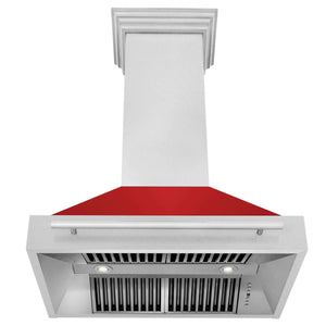 ZLINE 36 in. Fingerprint Resistant Stainless Steel Range Hood (8654SNX-36)-Range Hoods- ZLINE Kitchen and Bath