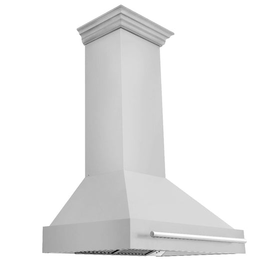 ZLINE 36 in. Stainless Steel Range Hood with Stainless Steel Handle (8654STX-36) Stainless Steel