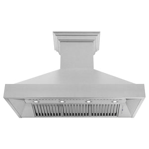 ZLINE 48 in. Kitchen Package with Satin Stainless Steel Dual Fuel Range and Convertible Vent Range Hood (2KP-RASSNRH48)