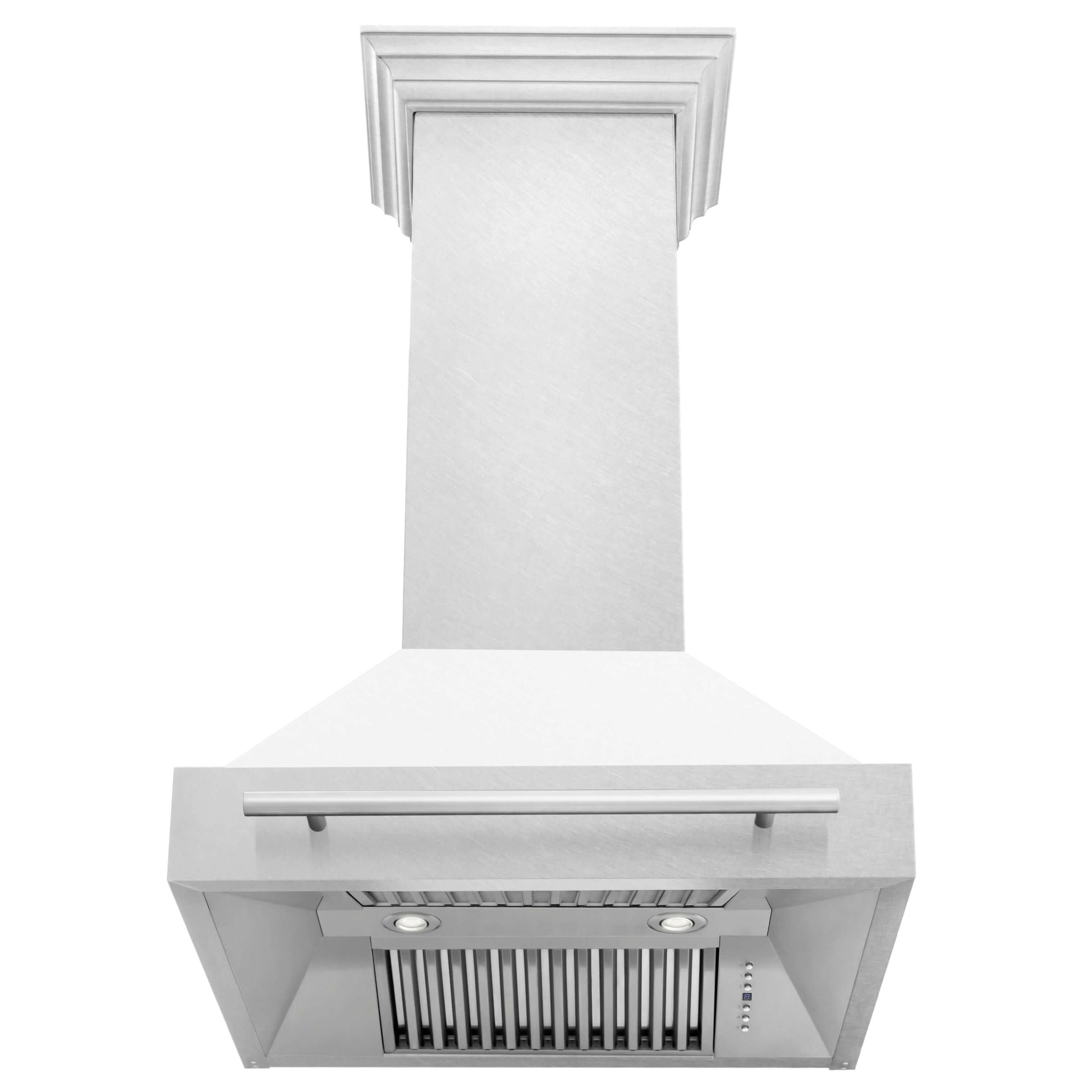 ZLINE 30 in. Fingerprint Resistant Stainless Steel Range Hood with Color Shell Options (8654SNX-30)-Range Hoods- ZLINE Kitchen and Bath