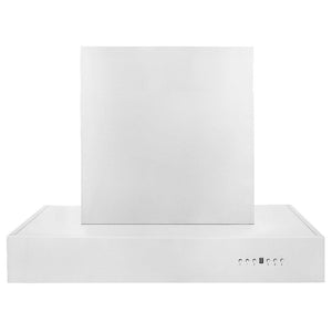 ZLINE Convertible Professional Wall Mount Range Hood in Stainless Steel (KECOM) front.