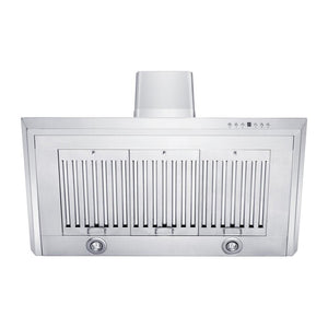 ZLINE 36 in. Convertible Vent Wall Mount Range Hood in Stainless Steel (KF-36) under.