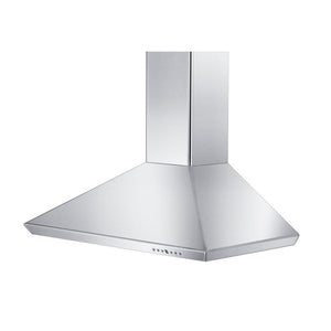 ZLINE 36 in. Convertible Vent Wall Mount Range Hood in Stainless Steel (KF-36) side.