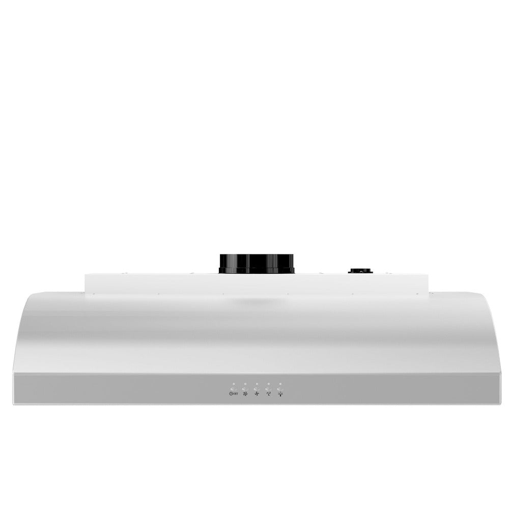 ZLINE 30 in. Ducted Under Cabinet Range Hood in Stainless Steel (627-30) front.