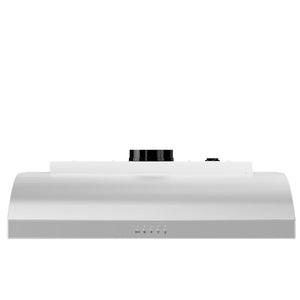 ZLINE 30 in. Ducted Under Cabinet Range Hood in Stainless Steel (627-30) front.