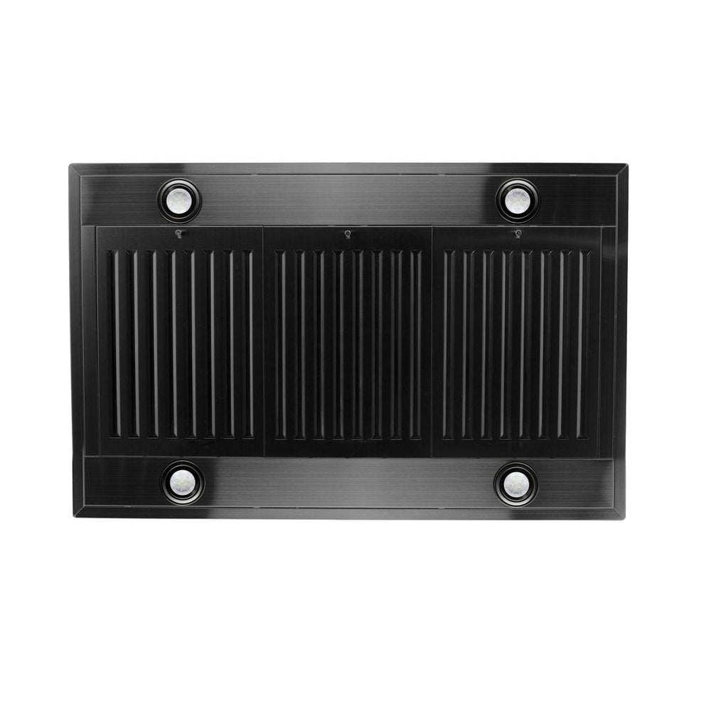 ZLINE Black Stainless Island Range Hood (BSKE2iN) ZLINE Kitchen and Bath