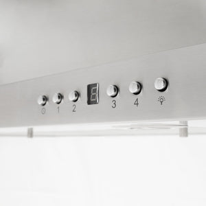 ZLINE Kitchen and Bath, ZLINE Island Mount Range Hood In Stainless Steel (GL1i), GL1i-30,