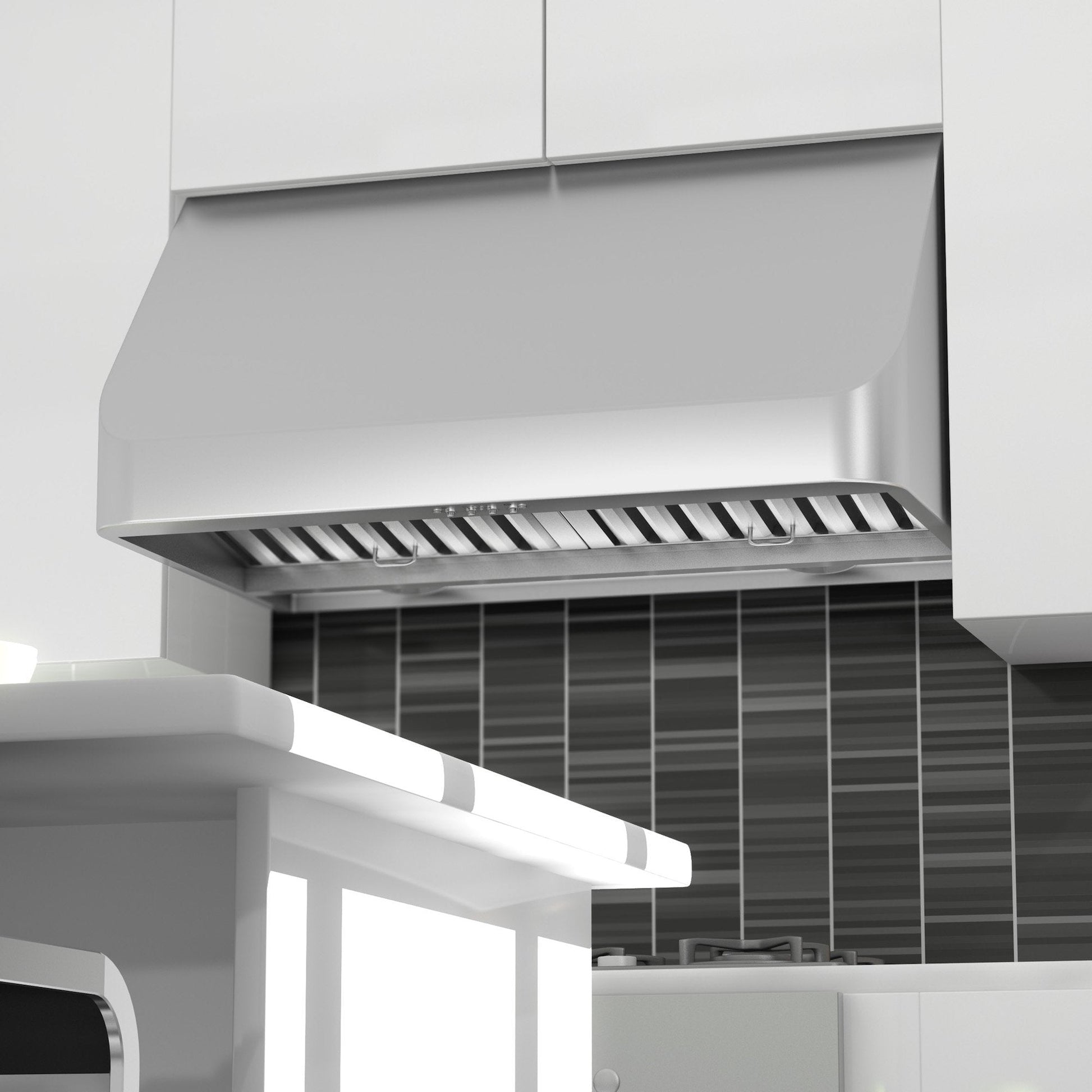 ZLINE Kitchen and Bath, ZLINE Under Cabinet Range Hood In Stainless Steel (520), 520-30,