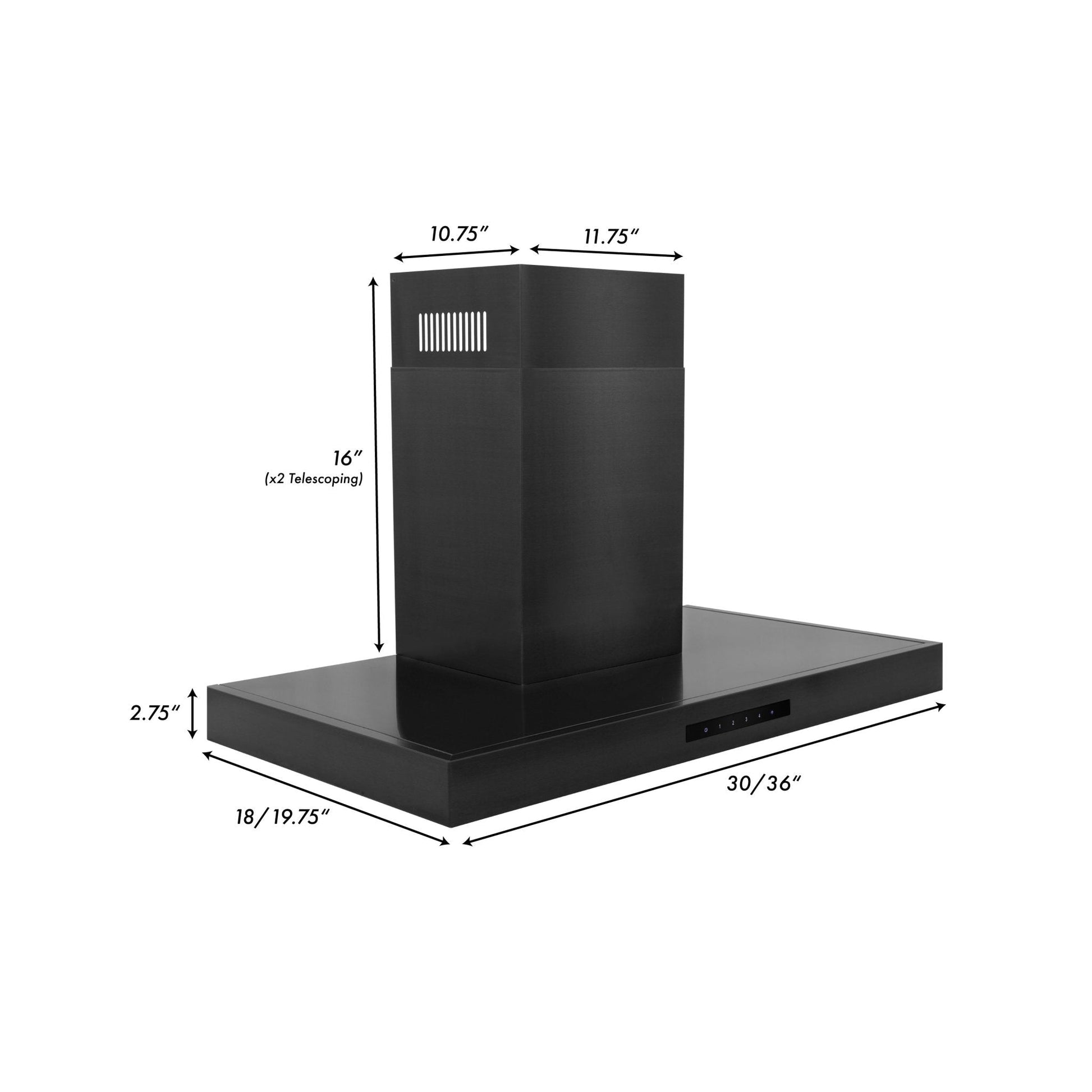 BSKEN-30 and BSKEN-36 dimensional diagram.