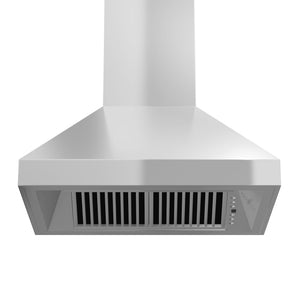 ZLINE Professional Convertible Vent Wall Mount Range Hood in Stainless Steel (597) Under View Dishwasher Safe Baffle Filters
