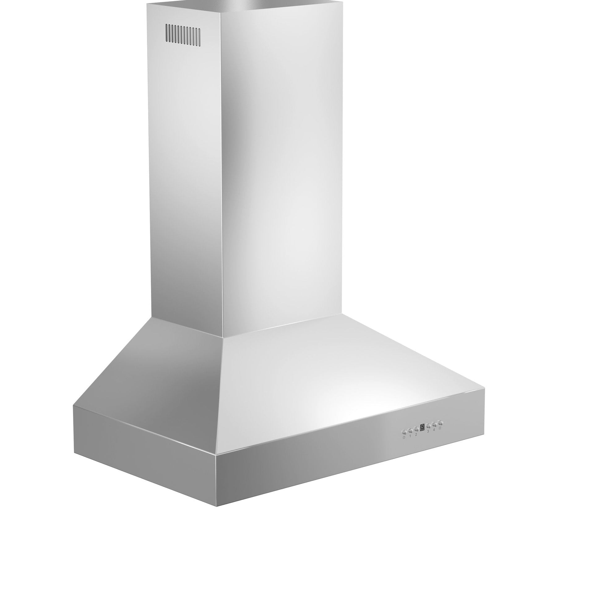 Side above ZLINE Professional Ducted Wall Mount Range Hood (667)