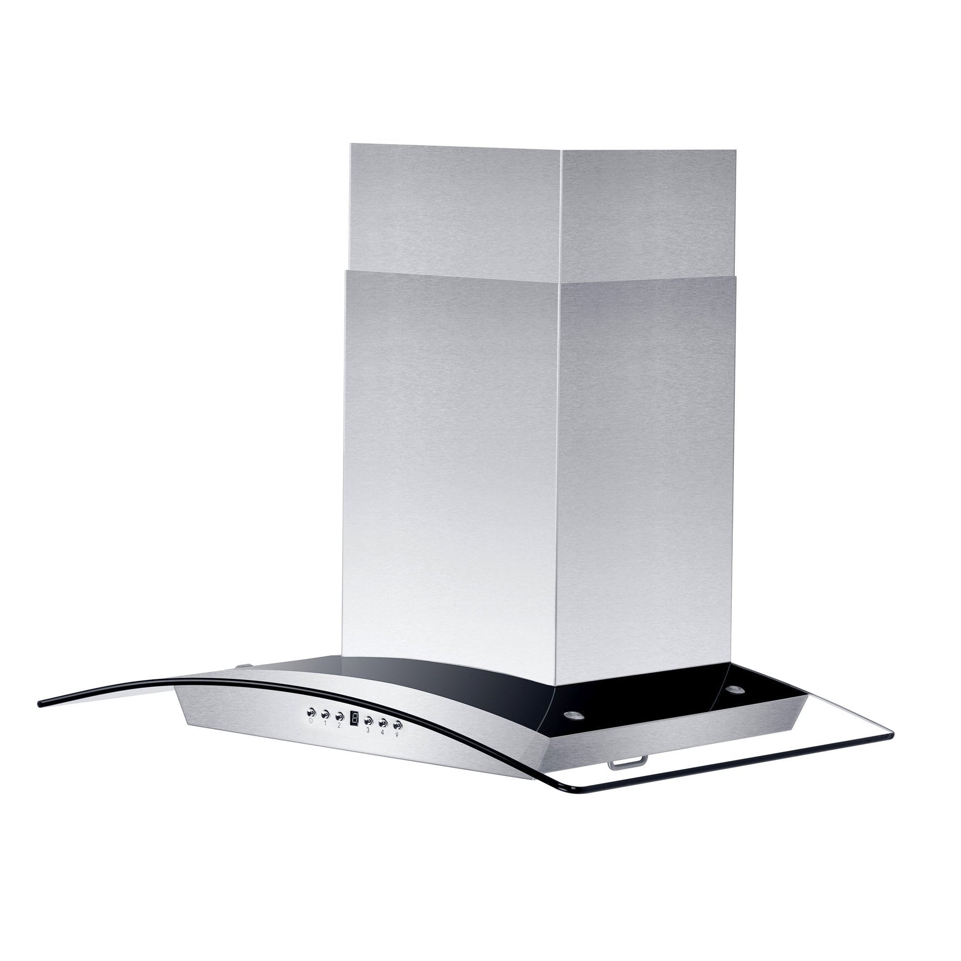 ZLINE Convertible Vent Wall Mount Range Hood in Stainless Steel & Glass (KZ)