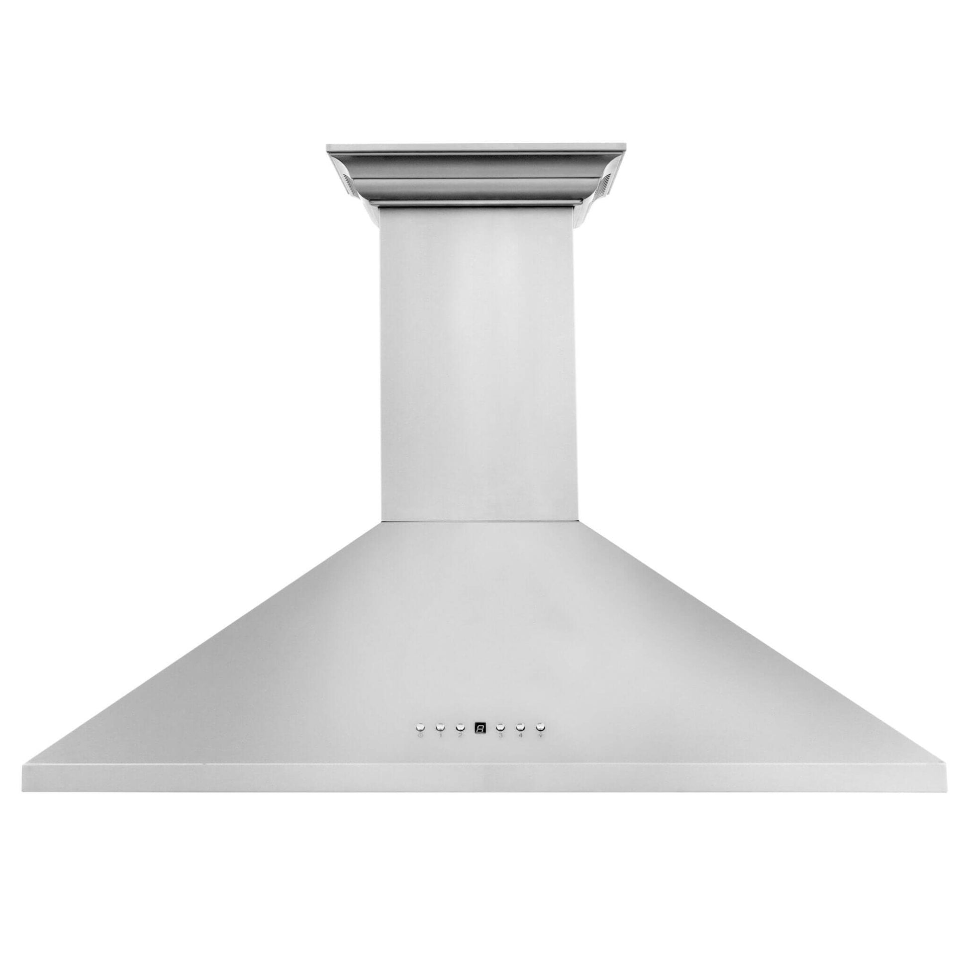 ZLINE Wall Mount Range Hood In Stainless Steel With Built-In CrownSound® Bluetooth Speakers (KL2CRN-BT) - Rustic Kitchen & Bath - ZLINE Kitchen and Bath